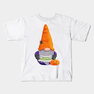 Happy Halloween Gnome Kids T-Shirt